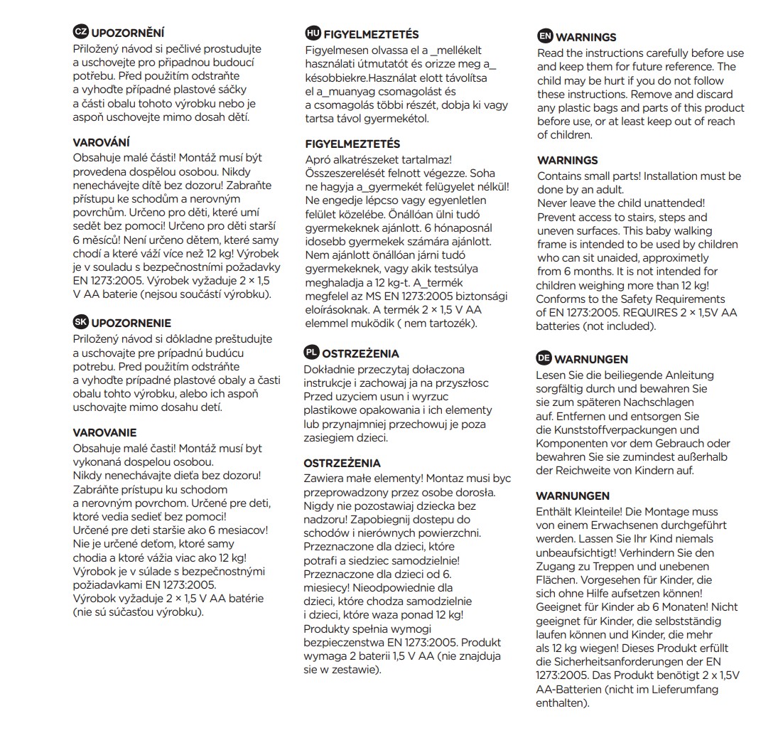 PETITE&amp;MARS Chodítko so zvukom Monty Chevron Blue